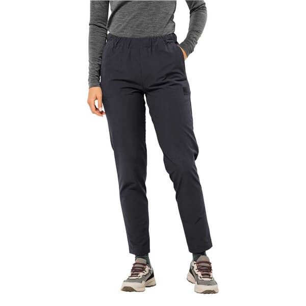 Jack Wolfskin Bike Commute Wi Bukser Blå,Sort L Kvinde