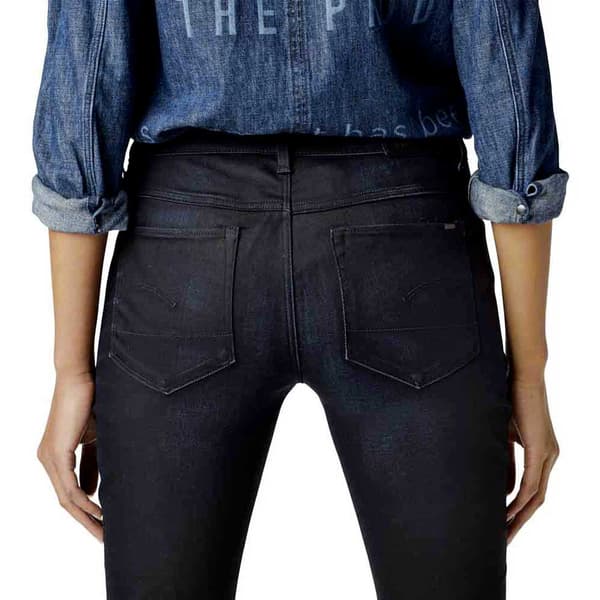 G-star 3301 Contour Skinny Jeans Blå 25 / 32 Kvinna