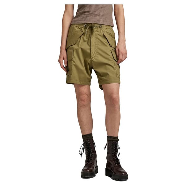 G-star D22899-d308 Straight Fit Cargo Shorts Grönt 29 Kvinna