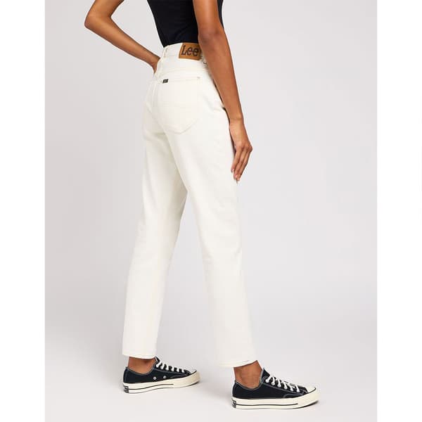 Lee Rider Slim Fit Jeans Hvid 29 / 33 Kvinde