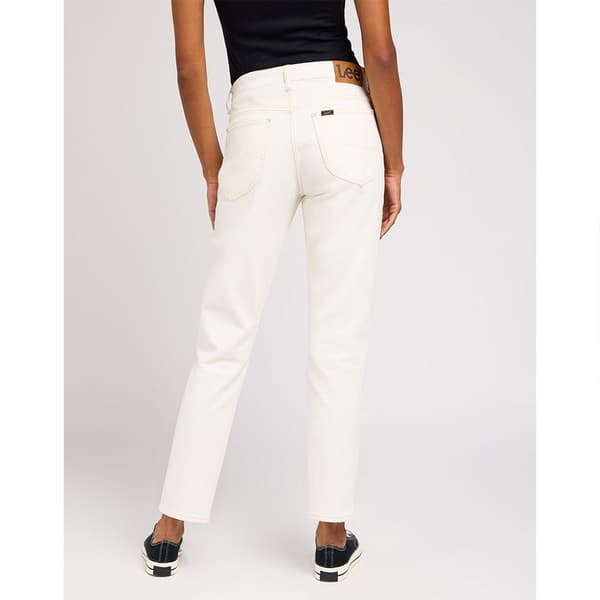 Lee Rider Slim Fit Jeans Hvid 29 / 33 Kvinde