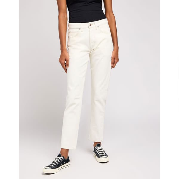 Lee Rider Slim Fit Jeans Hvid 29 / 33 Kvinde