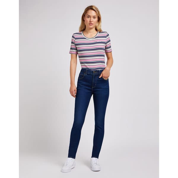 Lee Ultra Lux Comfort Skinny Fit Farkut Sininen 29 / 31 Nainen