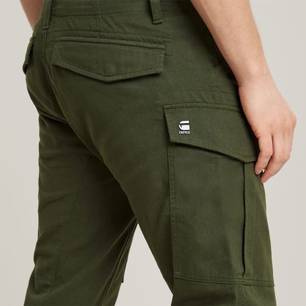 G-star Regular Tapered Cargobukser Grøn 30 / 34 Mand