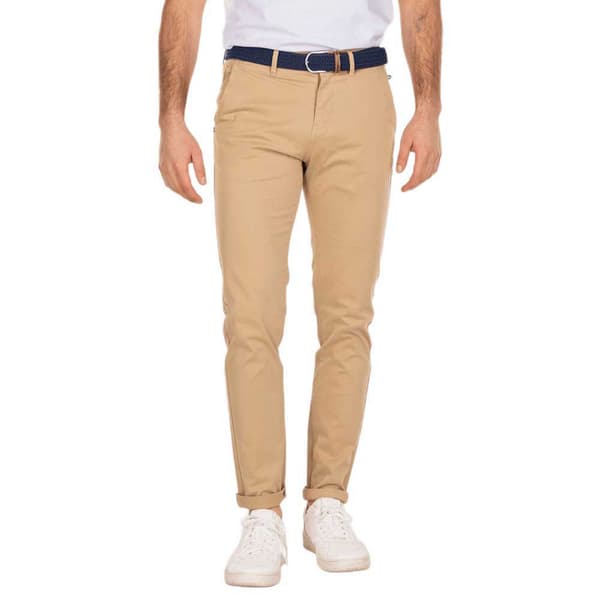Nza New Zealand 99xn61532 Napier Twill Stretch Chinobukser Beige 38 / 32 Mand