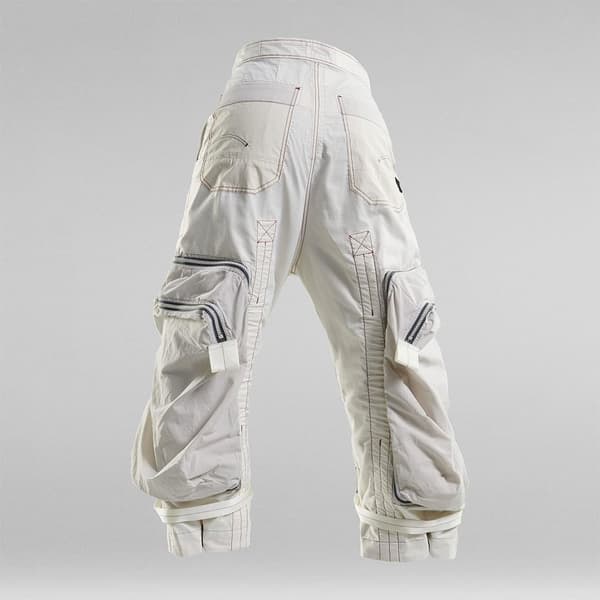 G-star E Para Detachable Byxor Beige 27 / 30 Kvinna