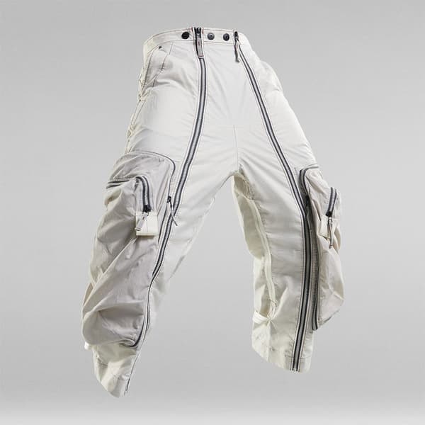 G-star E Para Detachable Byxor Beige 27 / 30 Kvinna