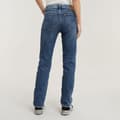 Miniatyrbillede 2 af 3: G-star Strace Straight Fit Jeans Blå 27 / 28 Kvinde
