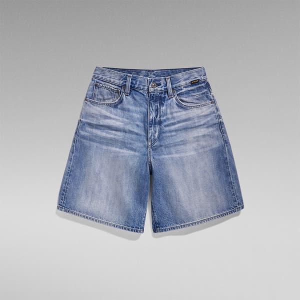 G-star Barrel Loose Korta Jeans Blå 24 Kvinna