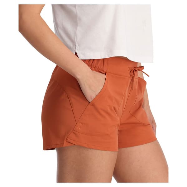 Spyder Shift Shorts Orange S Kvinna