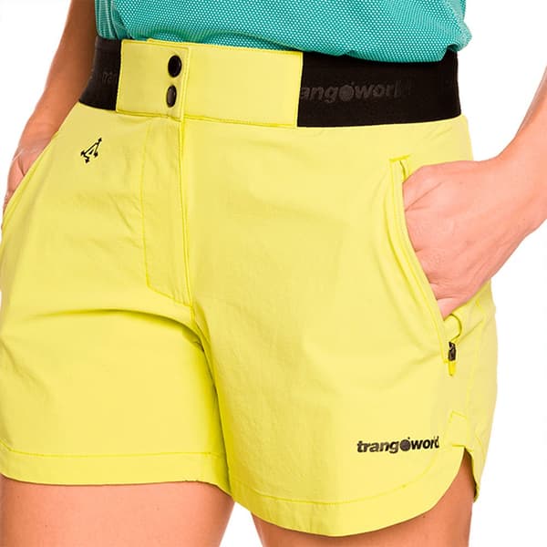 Trangoworld Stora Shortsit Keltainen XS Nainen