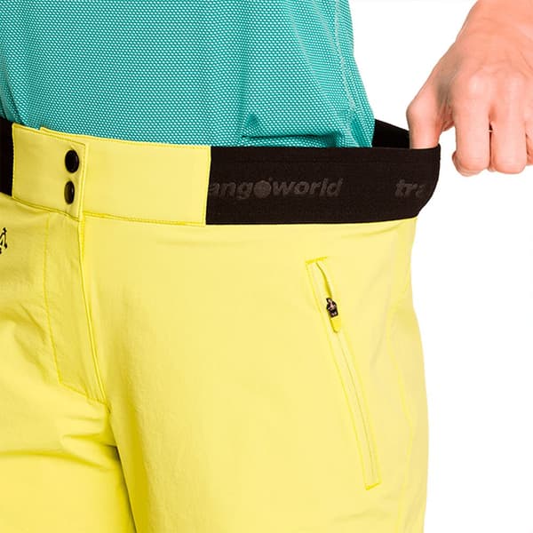 Trangoworld Stora Shortsit Keltainen XS Nainen