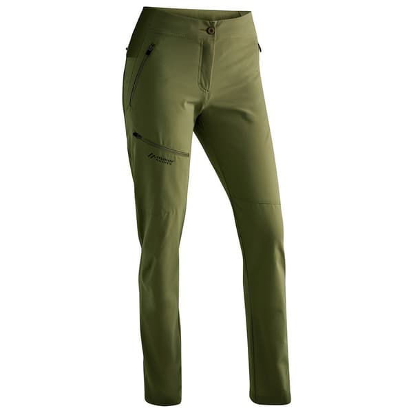 Maier Sports Latit Slim Vario W Housut Vihreä 3XL / Regular Nainen