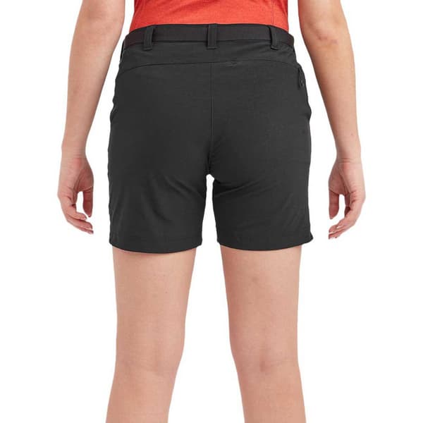 Montane F Terra Stretch Lite Shortsit Musta 2XL Nainen