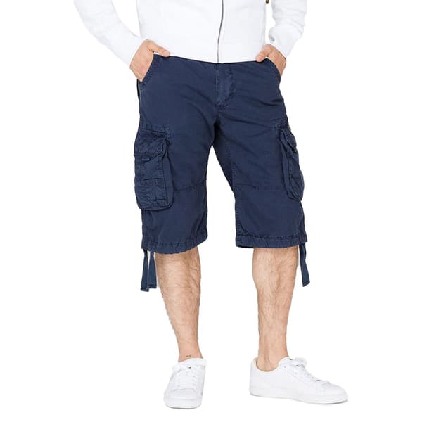Alpha Industries Jet Cargo Shorts Blå 30 Mand