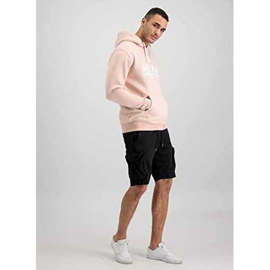 Alpha Industries Cotton Twill Cargo Shorts Sort S Mand