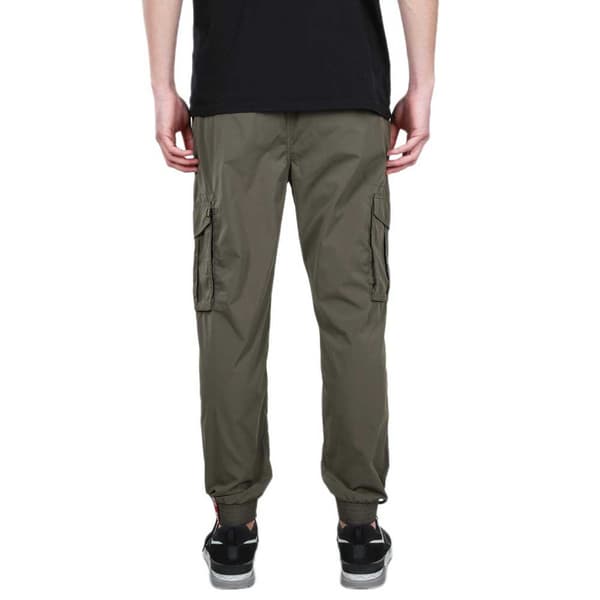 Alpha Industries Nylon Joggers Vihreä M Mies