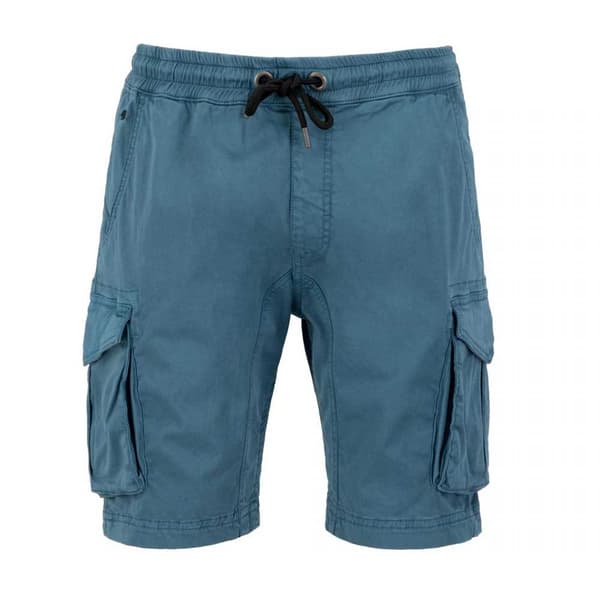 Alpha Industries Cotton Twill Sports Shorts Blå L Mand