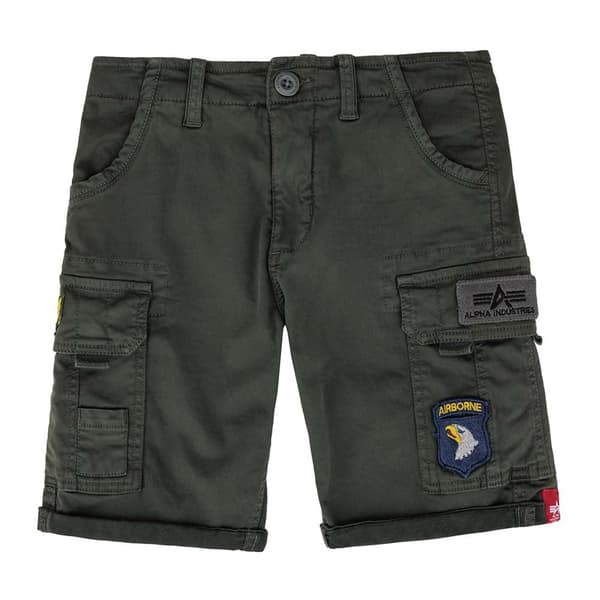 Alpha Industries Crew Patch Shorts Grøn 12 Years Dreng
