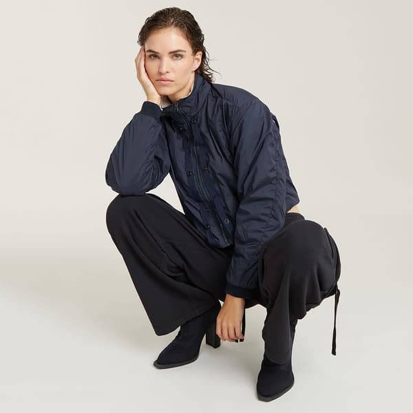 G-star Utility Loose Fit Byxor Svart S Kvinna