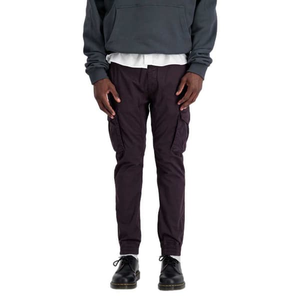 Alpha Industries Cotton Twill Byxor Lila M Man