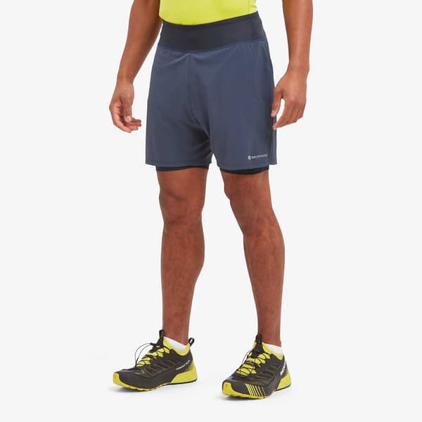Montane Slipstream Twin Skin Shorts Blå XS Man