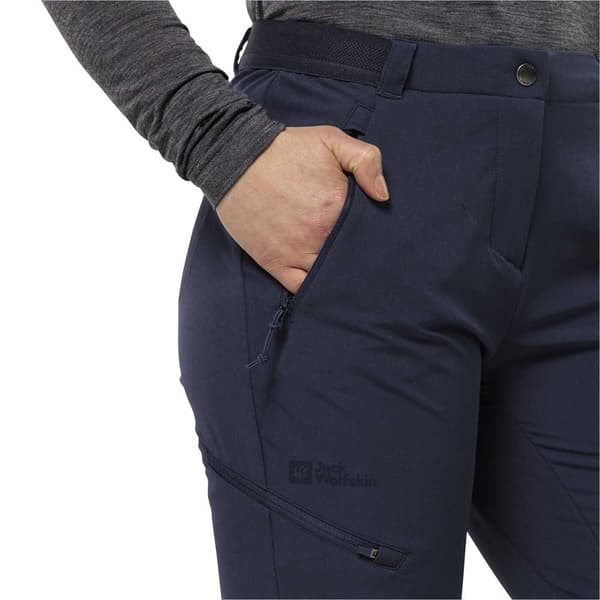 Jack Wolfskin Geigelstein Byxor Blå 36 / Short Kvinna