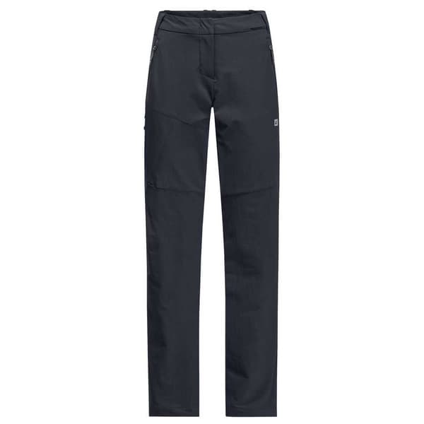 Jack Wolfskin Glastal Winter Bukser Grå 44 / Short Kvinde