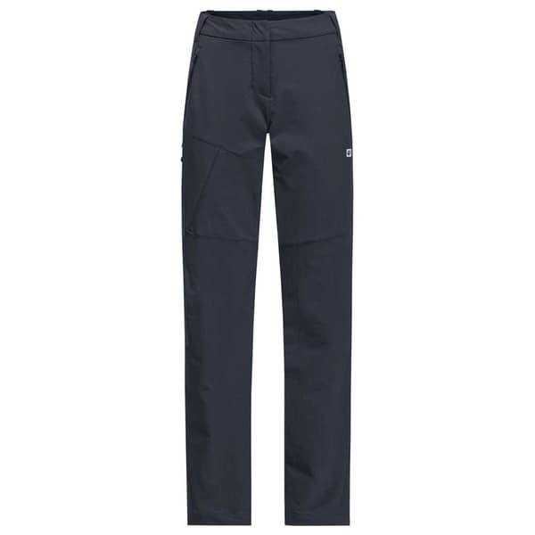 Jack Wolfskin Glastal Winter Bukser Grå 44 / Short Kvinde