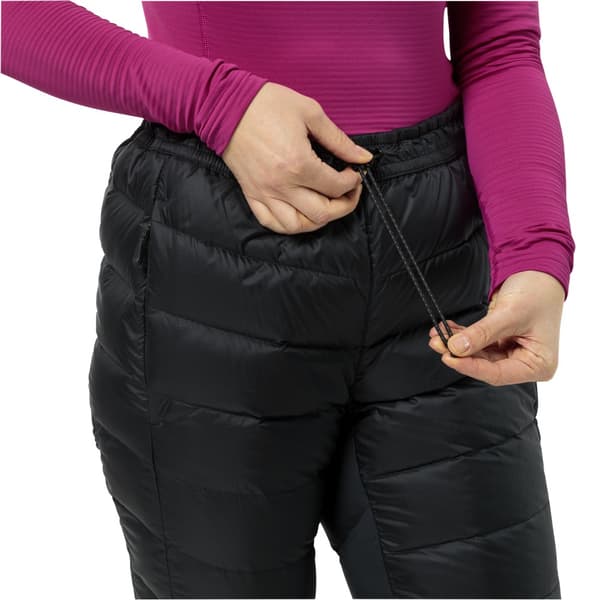 Jack Wolfskin Nebelhorn Down Byxor Svart XS Kvinna