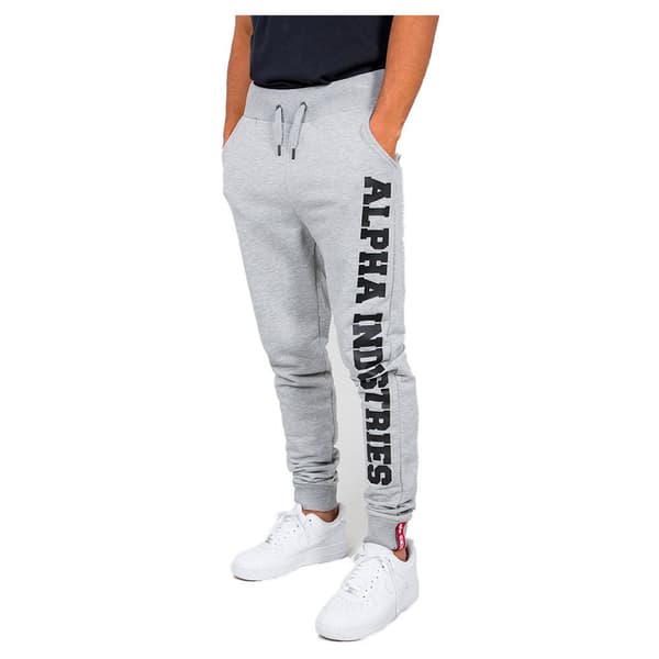 Alpha Industries Big Letters Joggers Grå L Mand