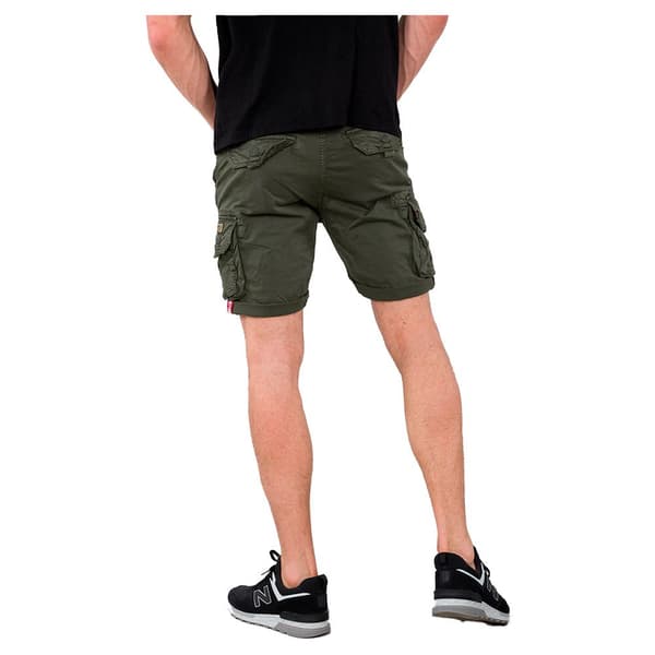 Alpha Industries Crew Shortsit Vihreä 32 Mies