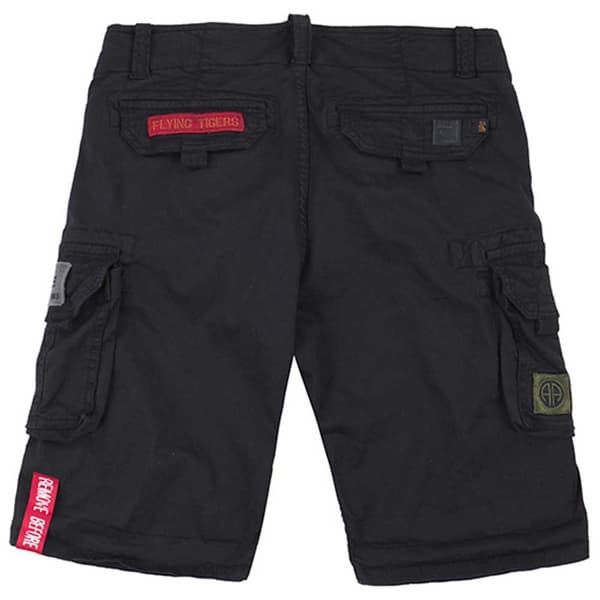 Alpha Industries Crew Patch Shortsit Musta 33 Mies