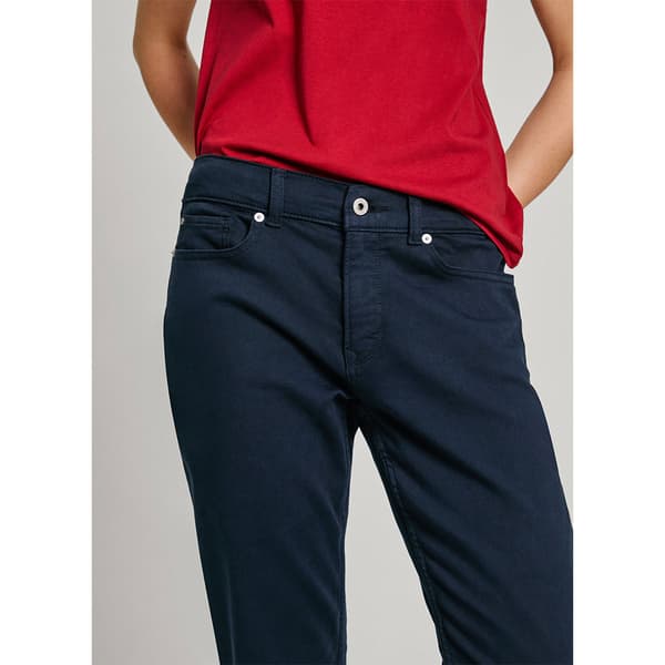Pepe Jeans Relaxed Taper Jeans Blå 30 / 30 Kvinna