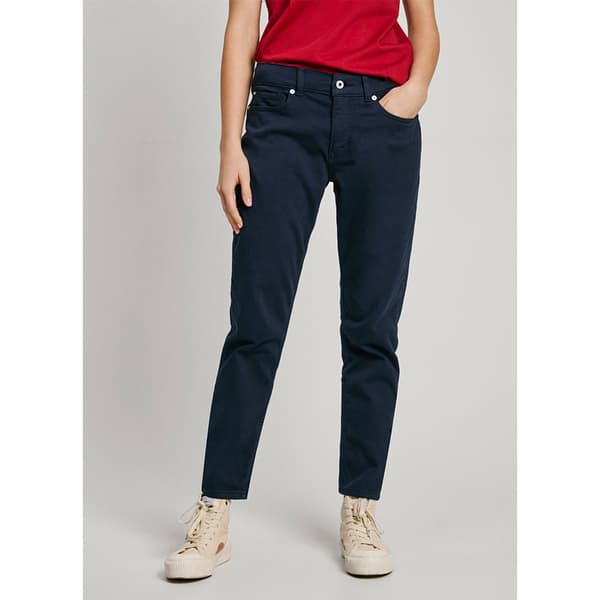 Pepe Jeans Relaxed Taper Jeans Blå 30 / 30 Kvinna
