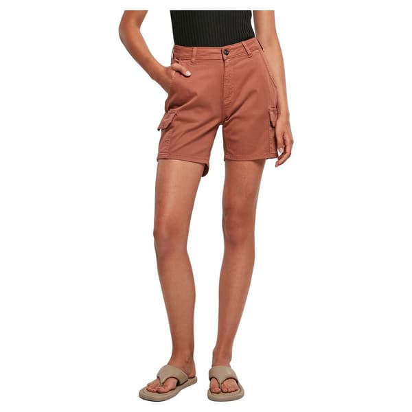 Urban Classics Cargo Shorts Orange 34 Kvinde