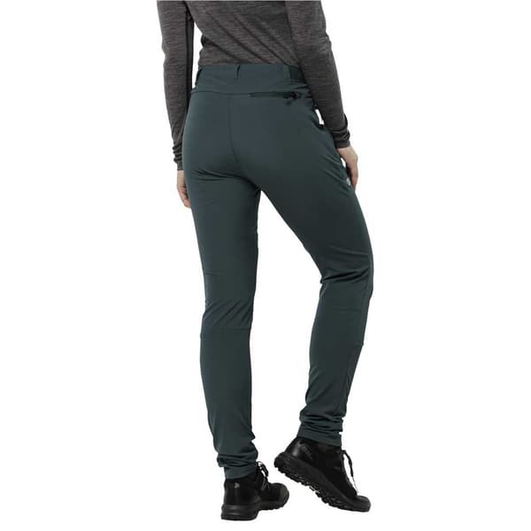 Jack Wolfskin Geigelstein Slim Byxor Grå 44 Kvinna