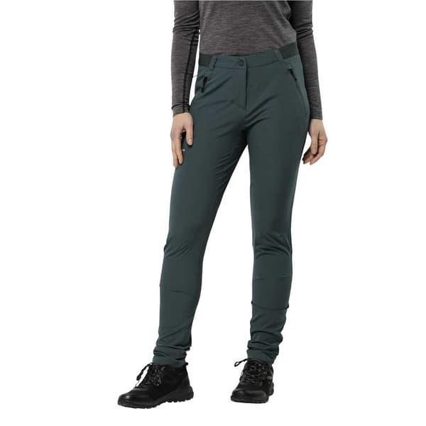 Jack Wolfskin Geigelstein Slim Byxor Grå 44 Kvinna