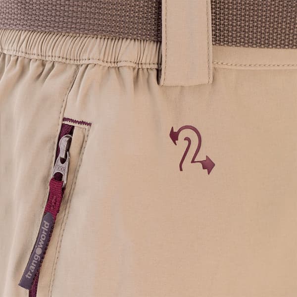 Trangoworld Kramsa Dn Regular Bukser Beige XL Kvinde