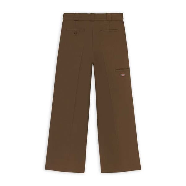 Dickies Pleated Multi Pocket Work Byxor Brun 26 / Regular Kvinna