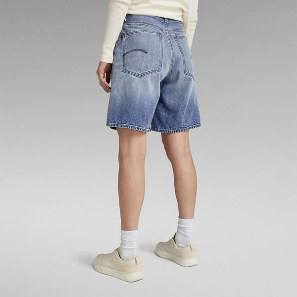 G-star Barrel Loose Korte Jeans Blå 26 Kvinde