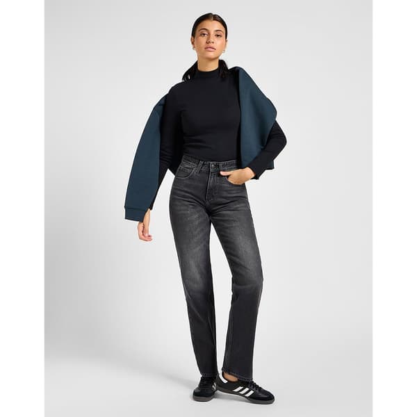 Lee Rider Classic Jeans Grå 25 / 31 Kvinde