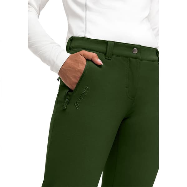 Maier Sports Helga Slim Byxor Grönt S / Short Kvinna
