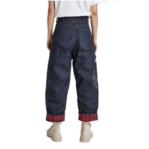 G-star E Lined Boyfriend Jeans Blå 28 Kvinde