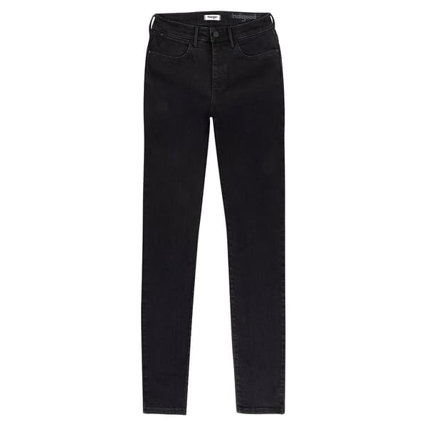 Wrangler W27hdf36t High Skinny Fit Jeans Svart 36 / 34 Kvinna