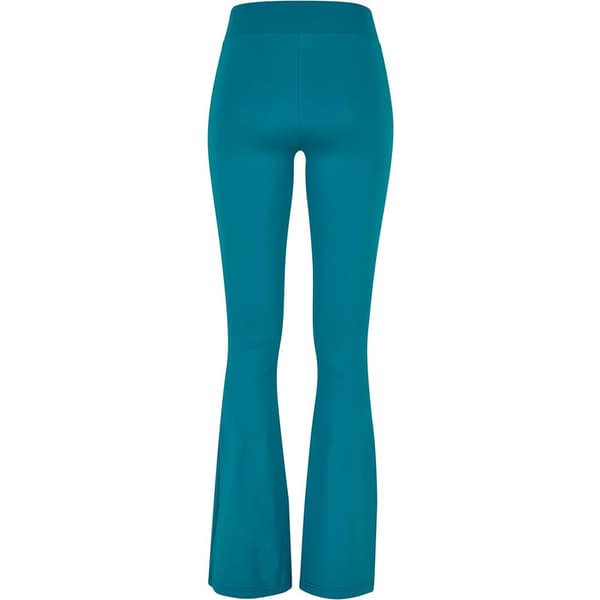Urban Classics Recycled Flared High Waist Leggings Grøn 3XL Kvinde