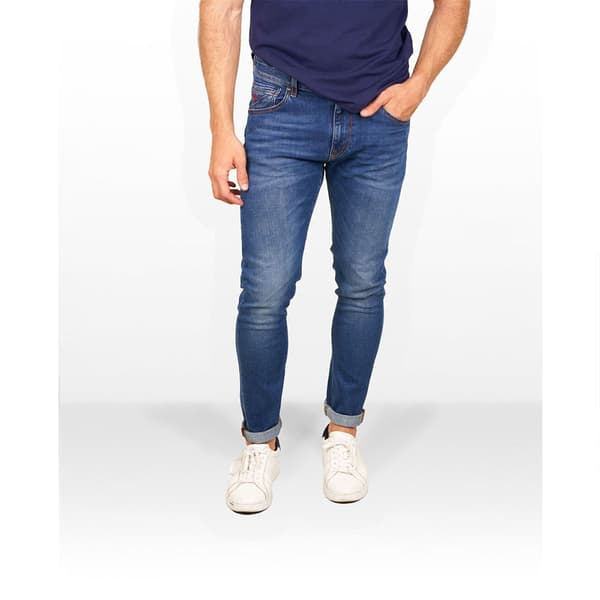 Skull Rider Skinny Farkut Sininen 30 / 32 Mies