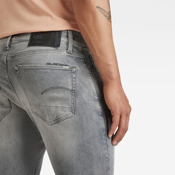 G-star 3301 Skinny Jeans Grå 27 / 32 Man
