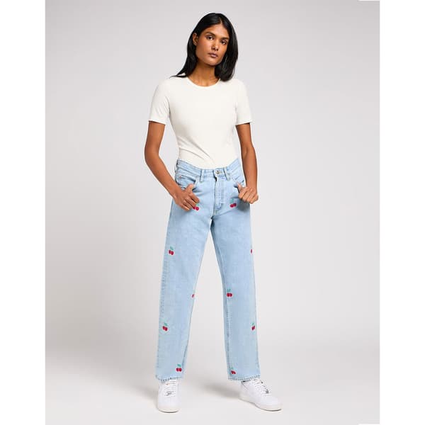 Lee Rider Classic Jeans Blå 25 / 31 Kvinde