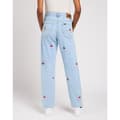 Miniatyrbillede 2 af 6: Lee Rider Classic Jeans Blå 25 / 31 Kvinde